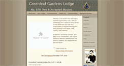 Desktop Screenshot of greenleafgardenslodge.com